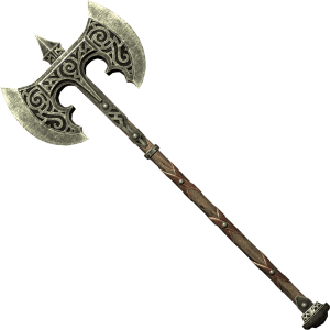 The Slaughterballs ancestral greataxe, Dorothea. What a beauty.