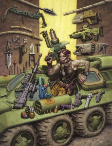 'Guns' by Mark Zug [http://markzug.com/shadowrun-and-its-shadows/shadowrun/2843112]
