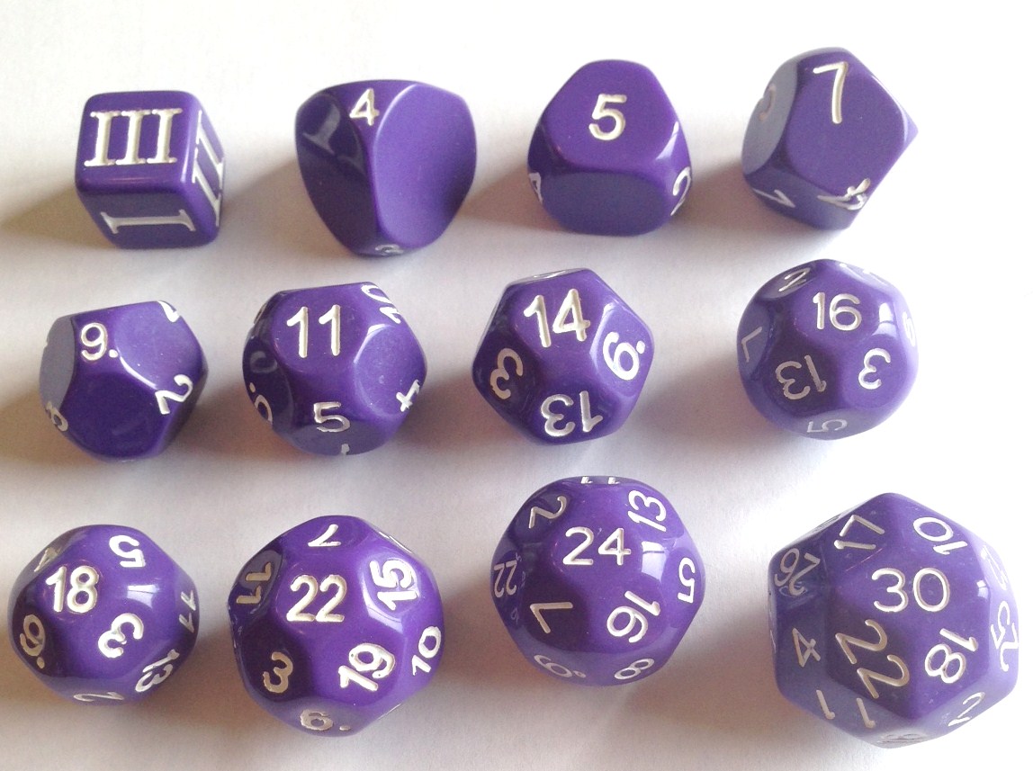 Using Weird Dice – the murder nerds